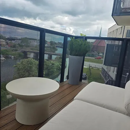 Nad Motlawa Widok Na Wode & Smart Lock Appartement Gdańsk